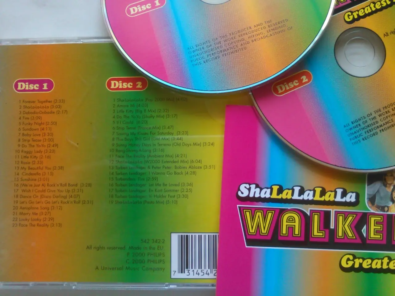 Billede 2 - Walkers: ShaLaLaLaLa: Greatest Hits 2CD  