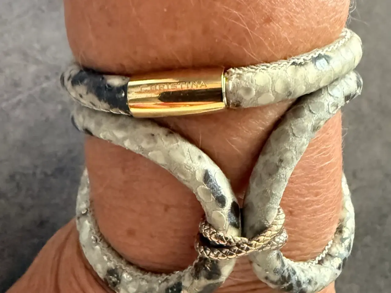 Billede 1 - ByChristina læder armbånd