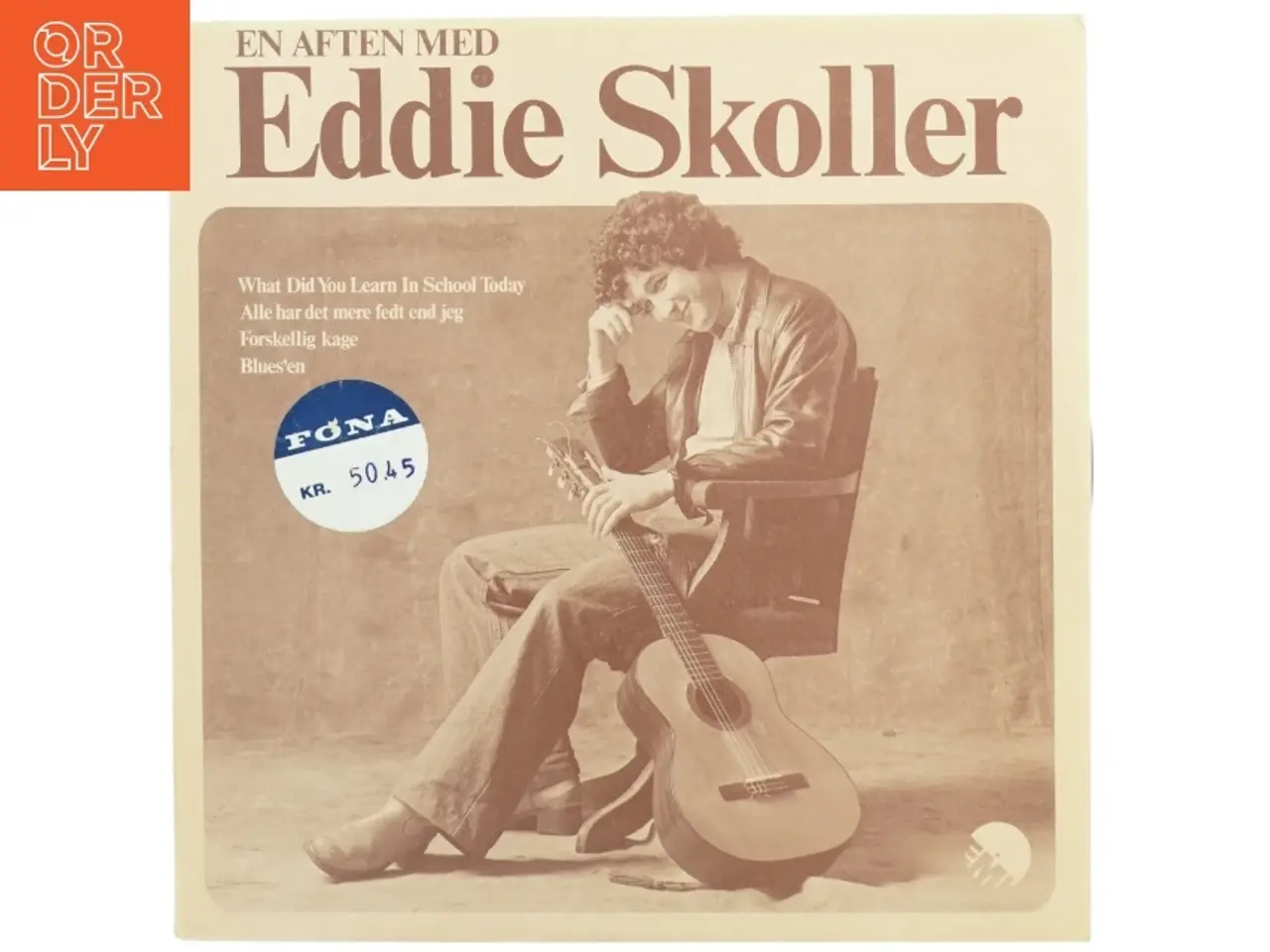 Billede 1 - Eddie Skoller En aften med LP (str. 31 x 31 cm)