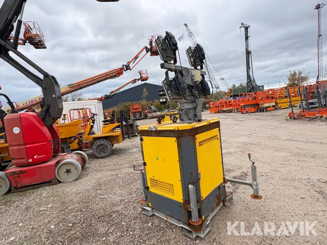 Billede 4 - Teleskoplysmast Atlas Copco HiLight B5+ 8 meter