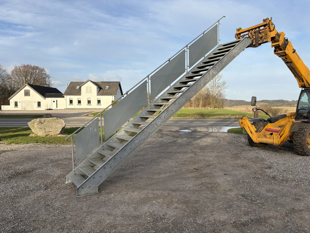 Billede 3 - Galvaniseret trappe