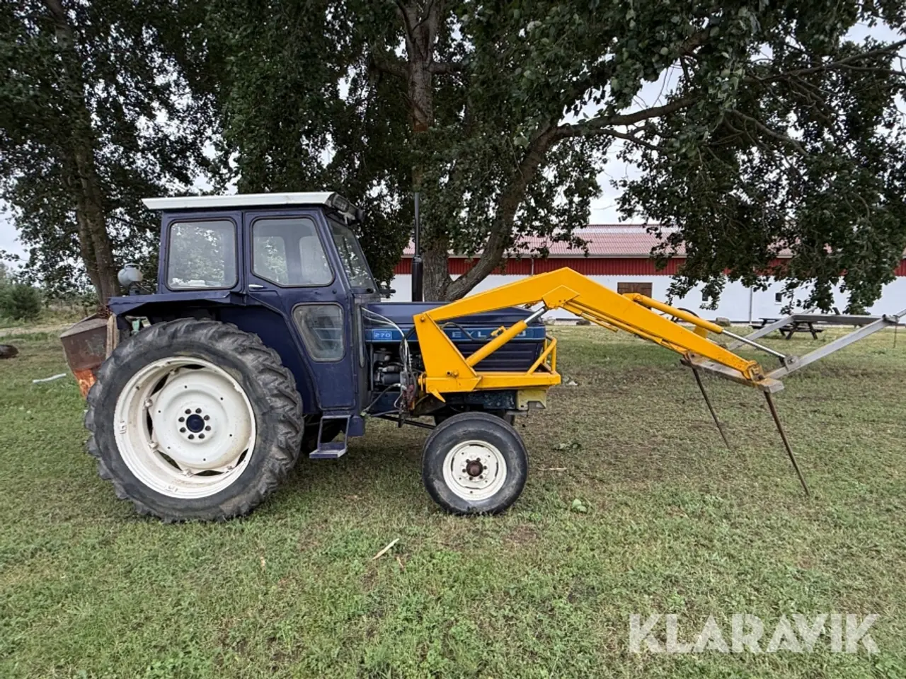 Billede 4 - Veterantraktor Leyland 270 - hydraulisk frontlæsser