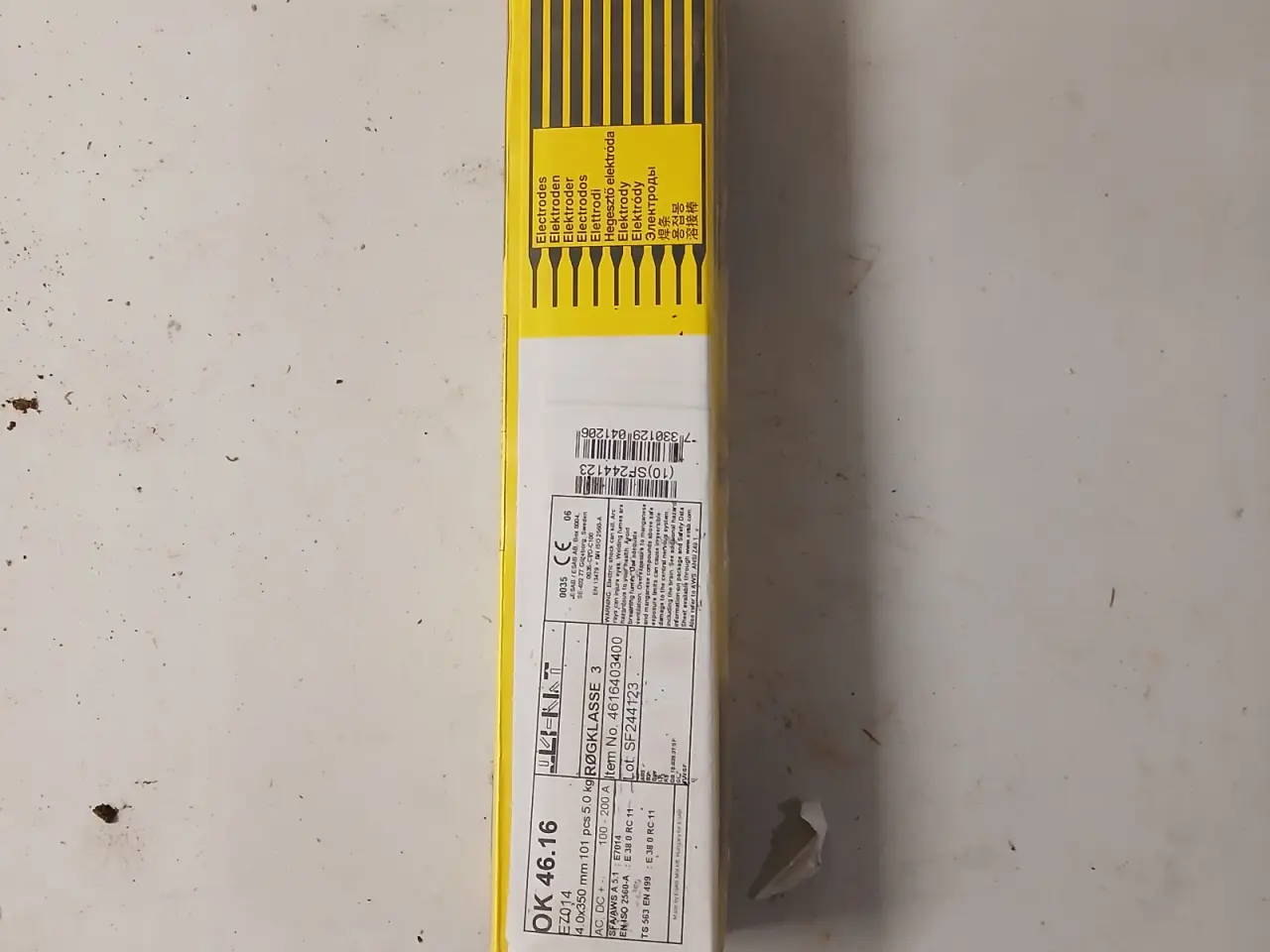 Billede 2 - Pakke ESAB OK 46.16 elektroder, 3,2