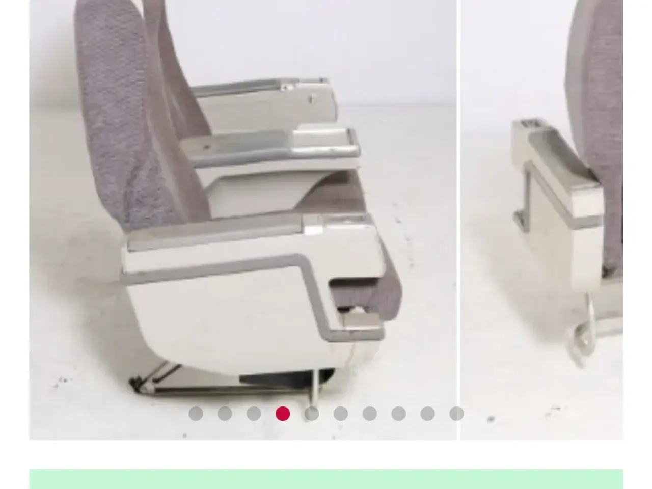 Billede 4 - SAS flystole med sidebord