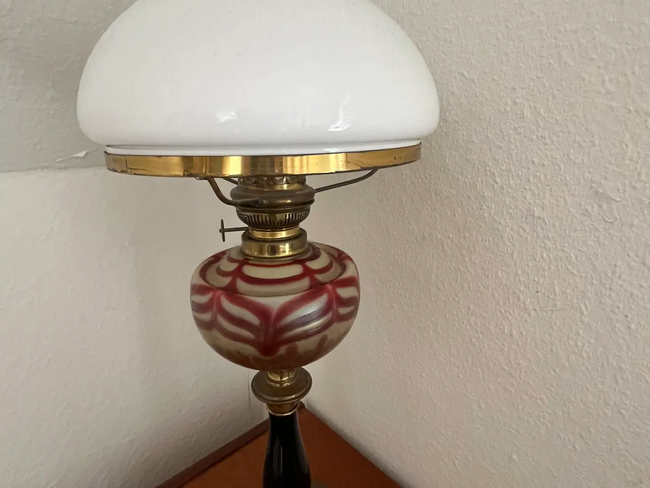 Billede 2 - Antik olie lampe