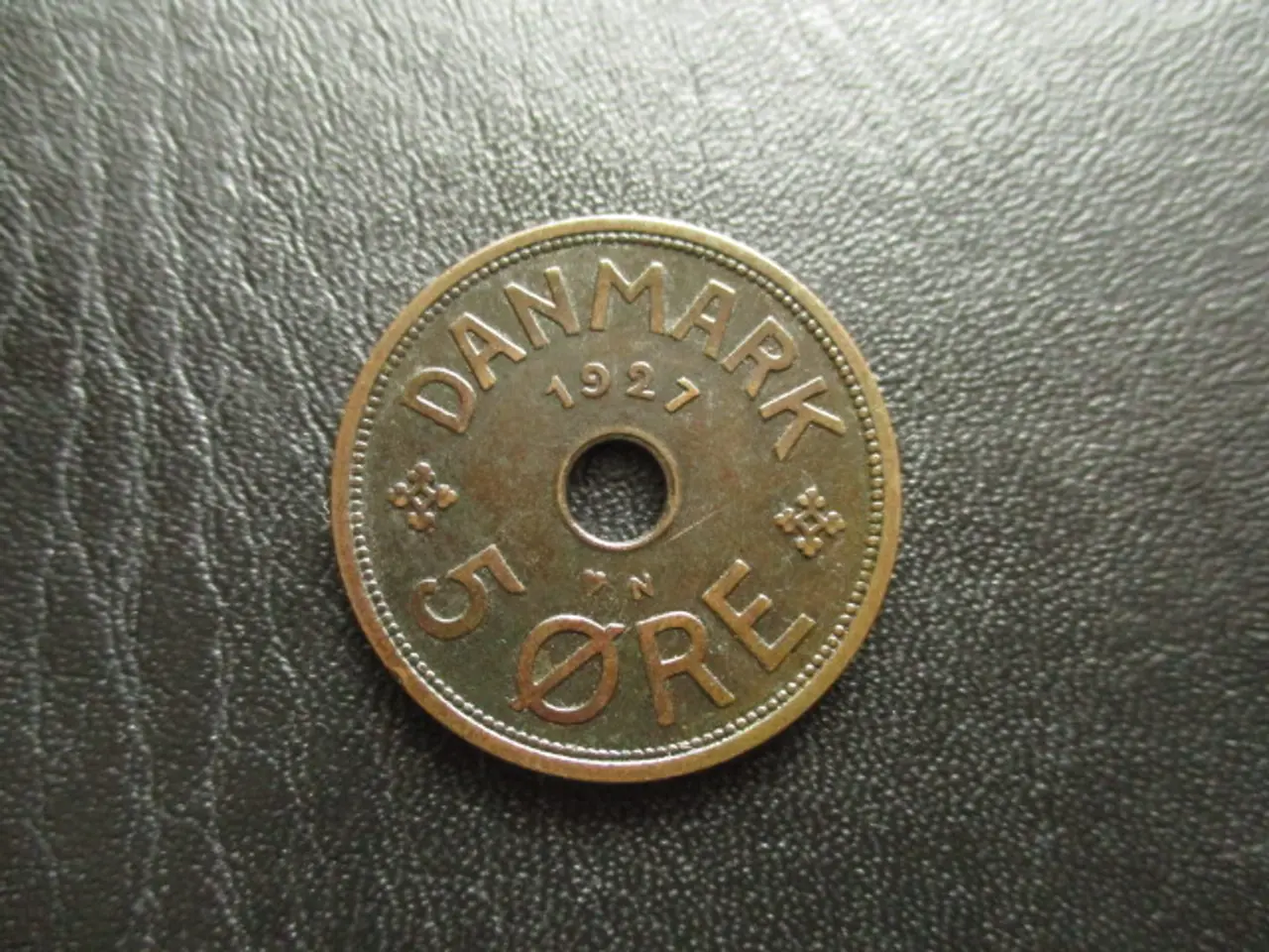 Billede 1 - 5 øre 1927 N pæn