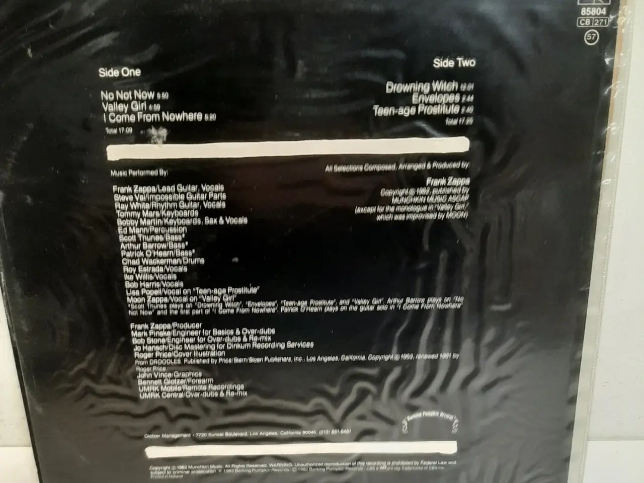 Billede 3 - ZAPPA SHIPS ARRIVING TOO LATE VINYL