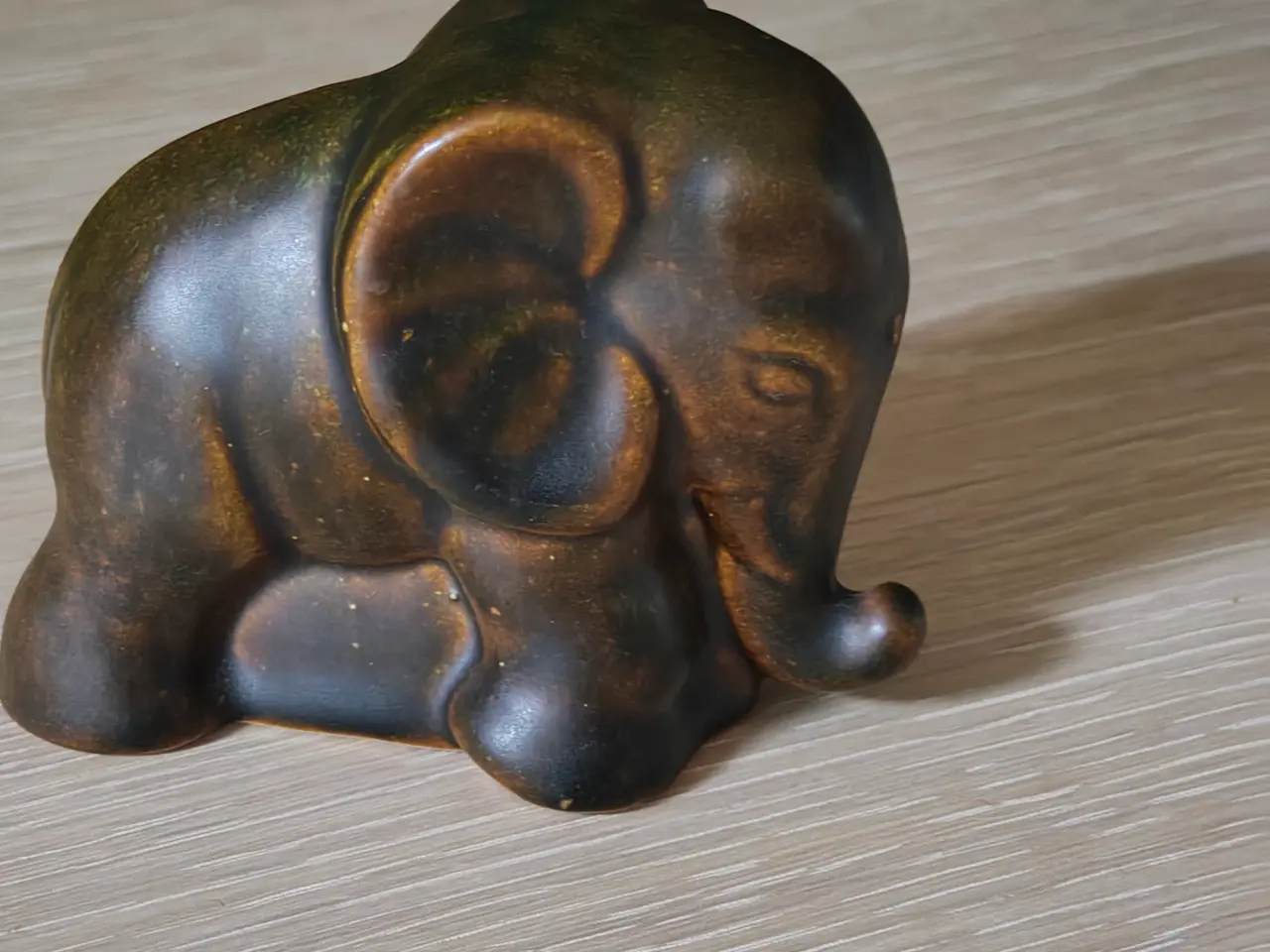Billede 3 - Lille keramik elefant