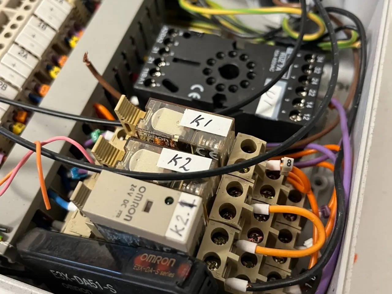 Billede 7 - Control Box med Omron & Telemecanique Components –