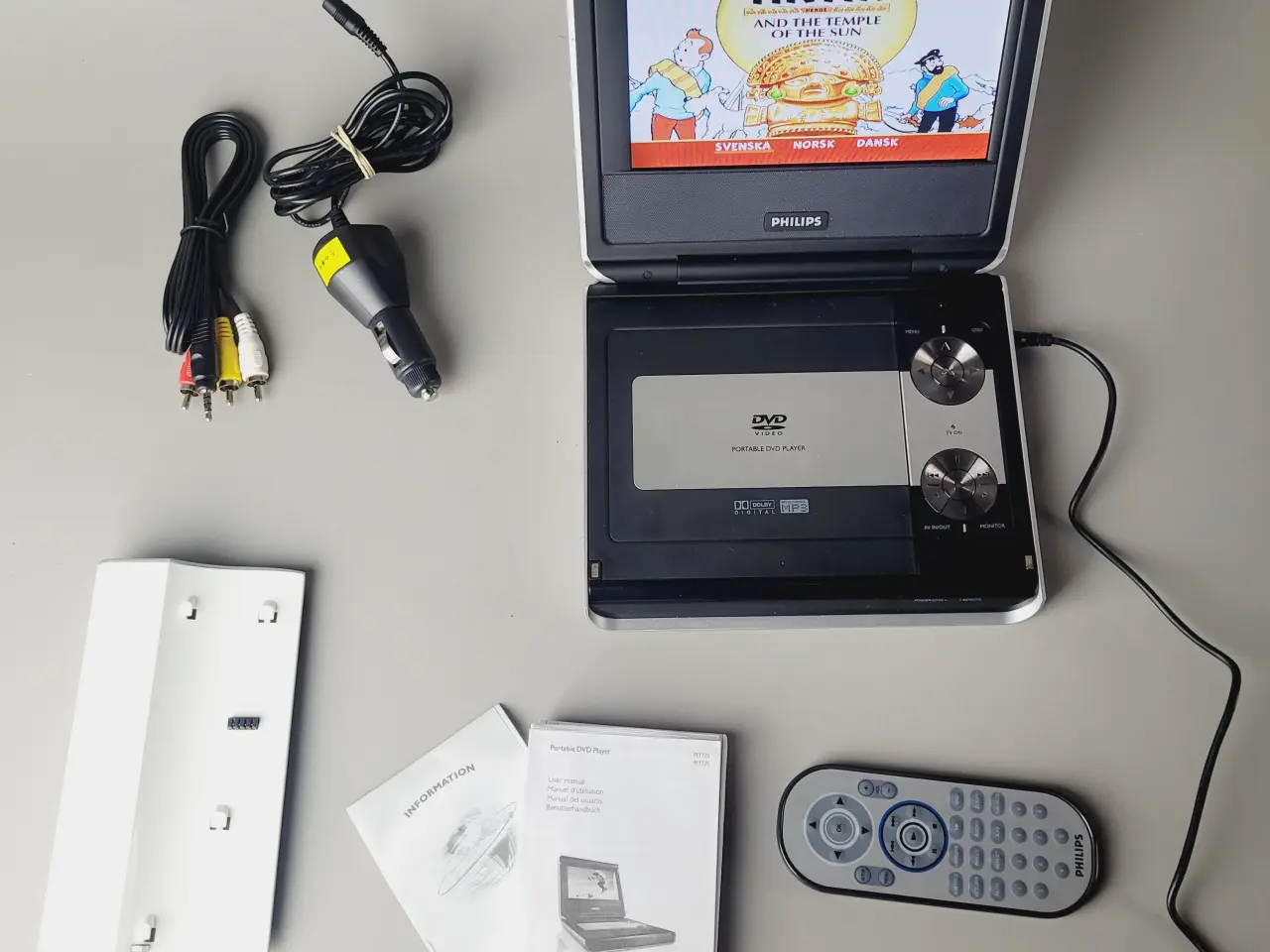 Billede 1 - Philips PET720 Bærbar DVD-afspiller