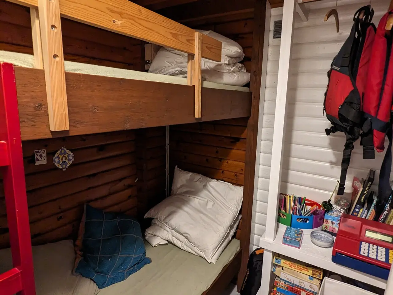 Billede 11 - Fritidshus: Originalt bjælkehus på Møn