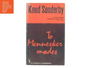 To mennesker mødes af Knud Sønderby (Bog)