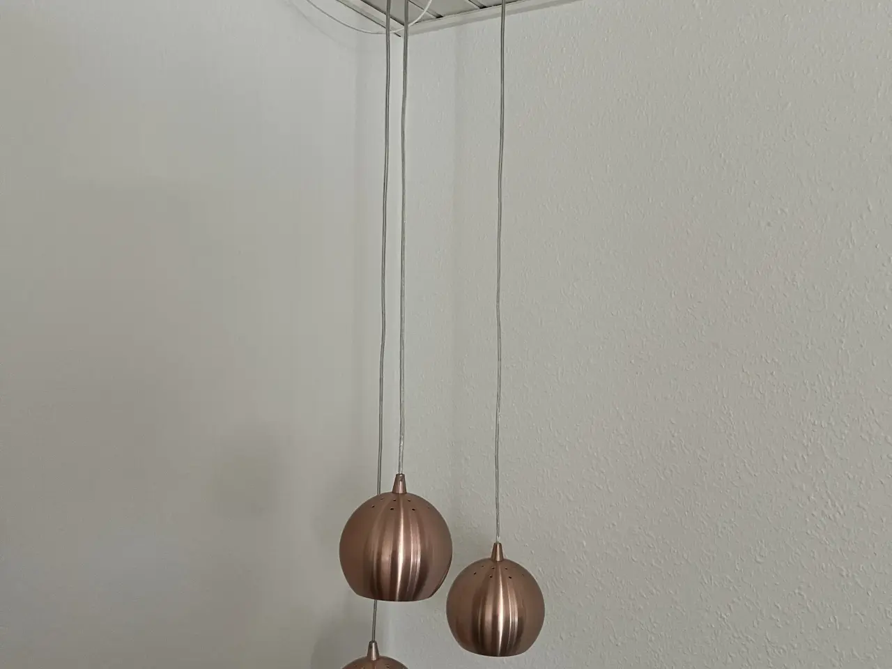 Billede 1 - Loftlampe ( pendel ) kobber