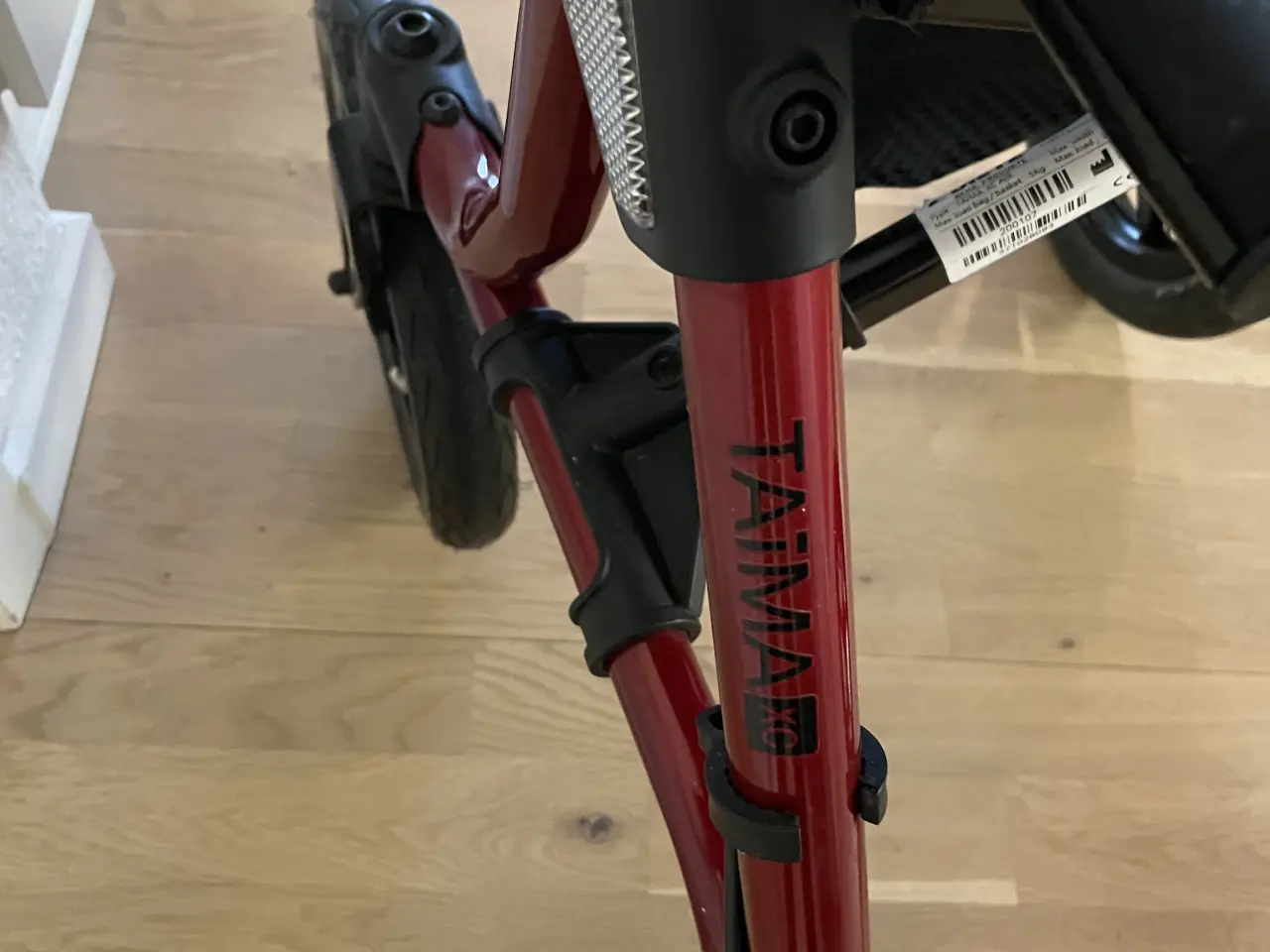 Billede 2 - Solid TAIMA rollator. Store luftfyldte hjul.