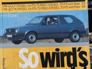 Repparationsbog WV Golf Jetta