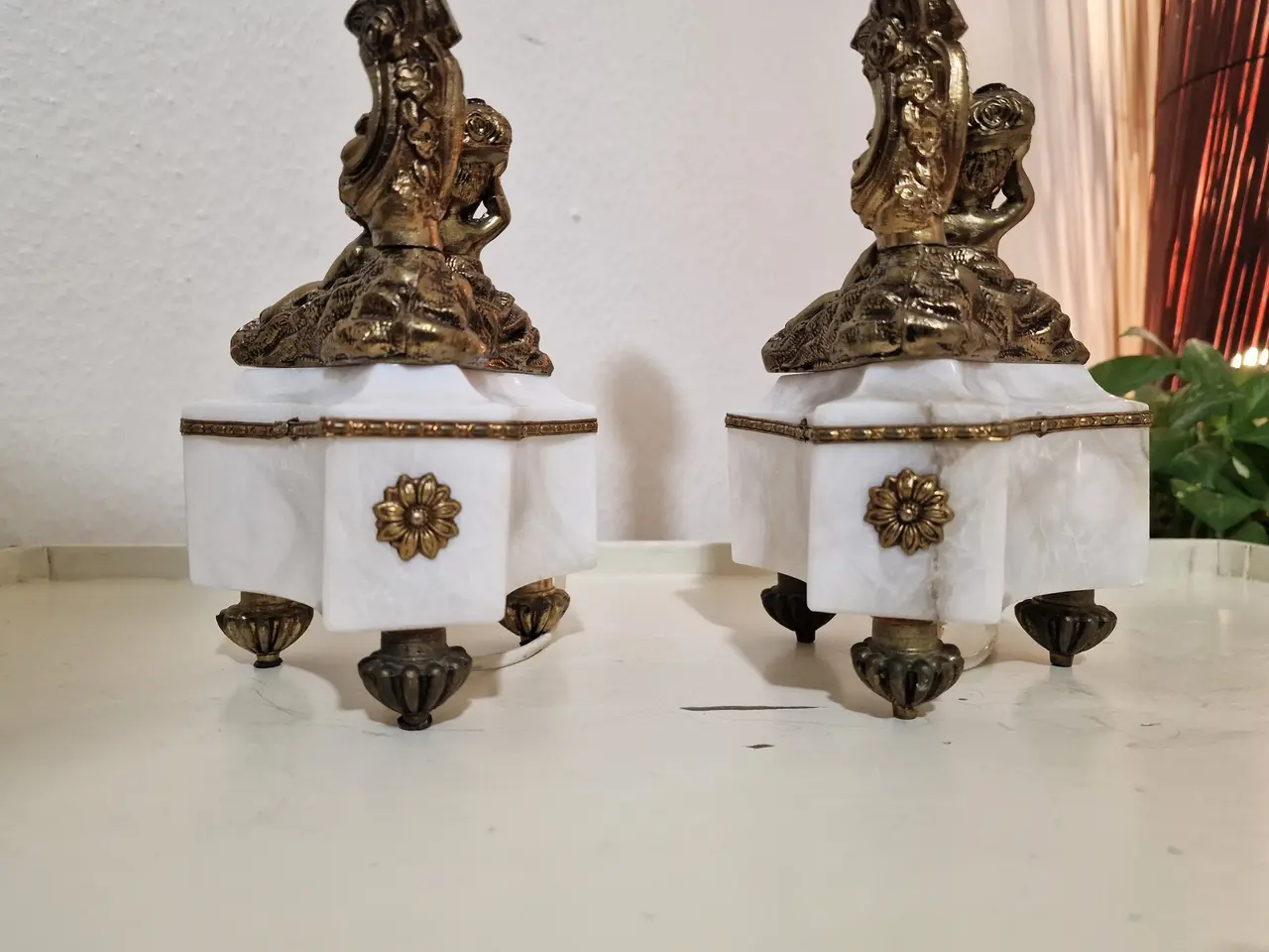 Billede 2 - Et par vintage bordlamper.