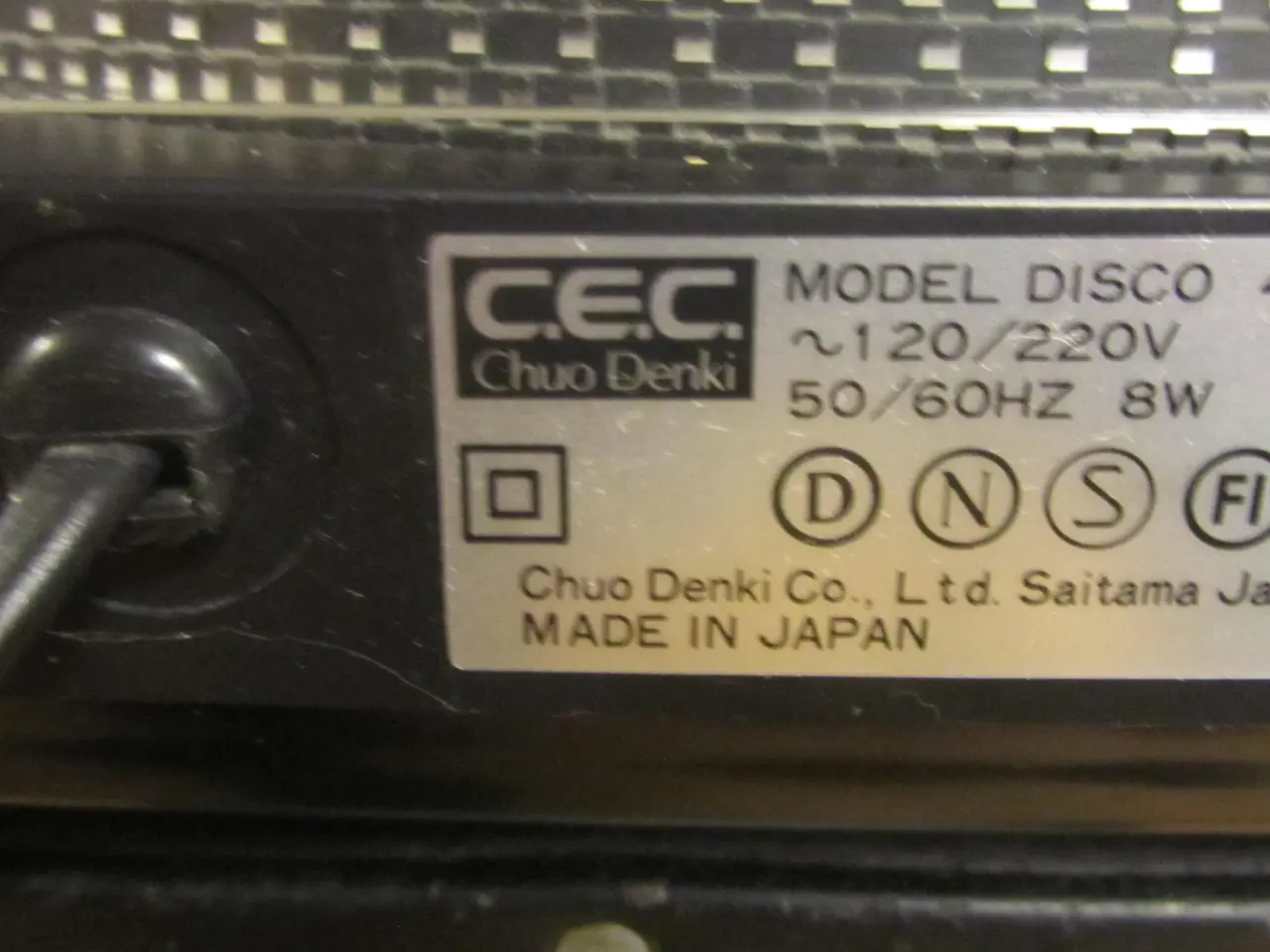 Billede 6 - CEC DISCO 4000 JAPANSK KVALITET