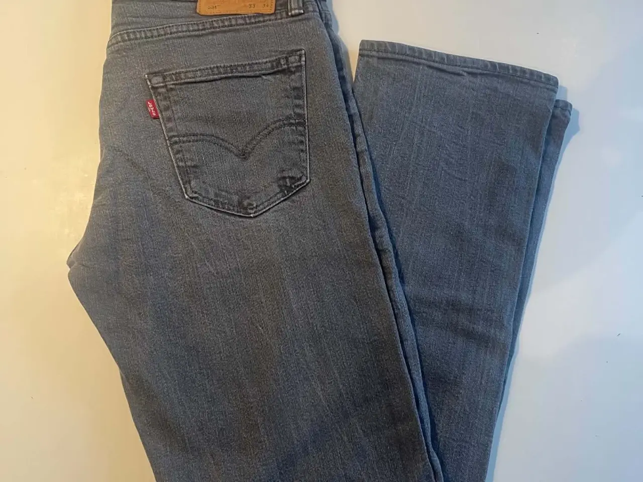 Billede 1 - Levi's 504 grå jeans W33 L34