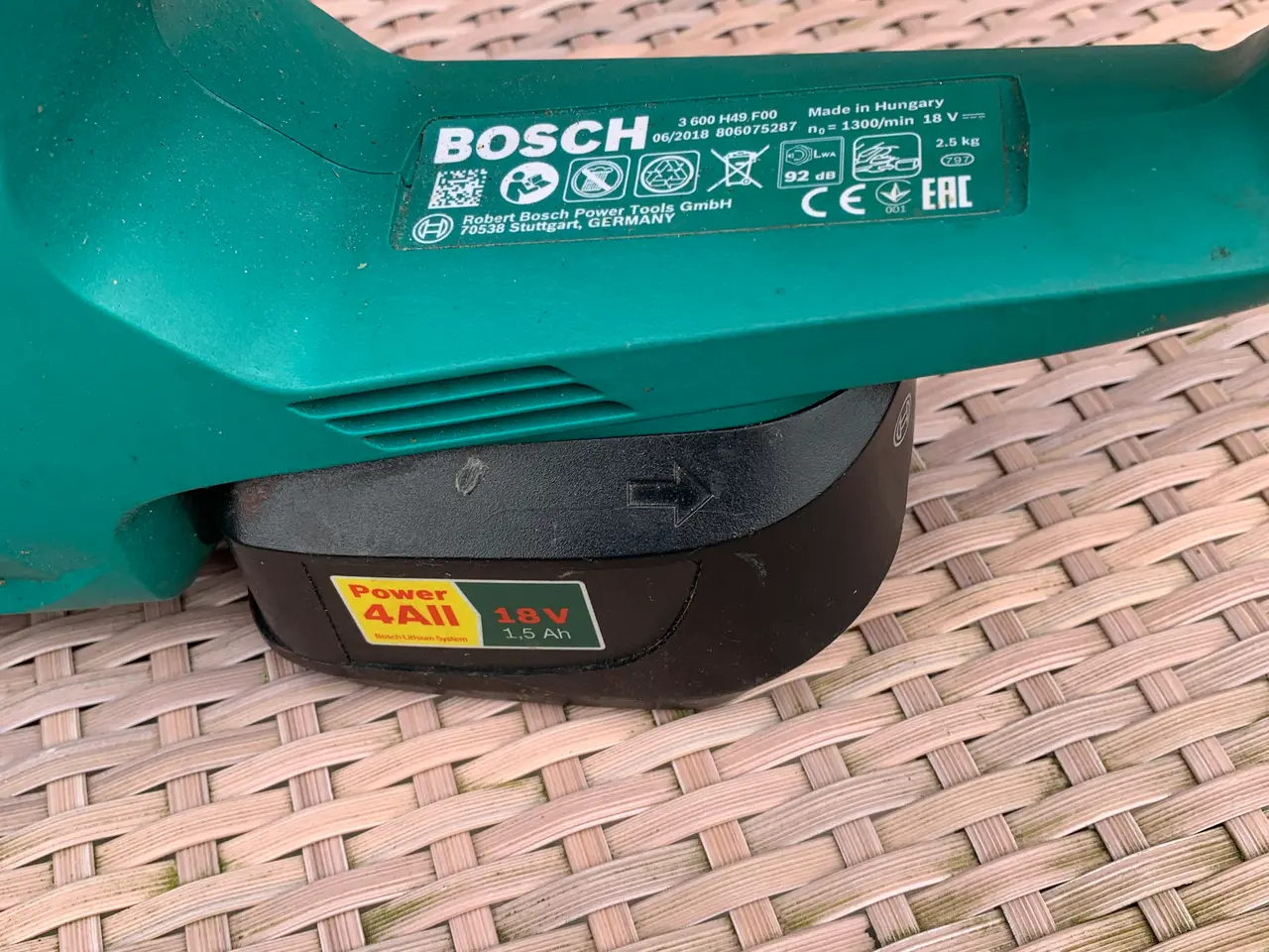 Billede 3 - BOSCH Hække klippe
