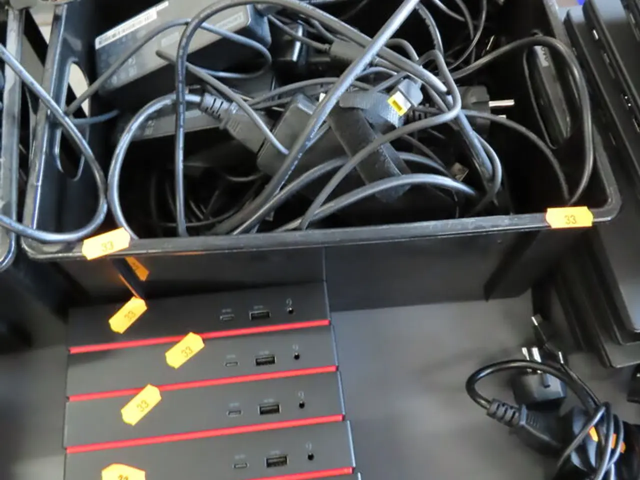 Billede 2 - 5 stk. Dockingstationer LENOVO thinkpad universal usb-c dock