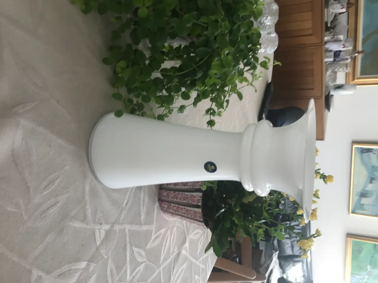 Billede 2 - Harmony vase, opal-hvid, stor -Holmegaard