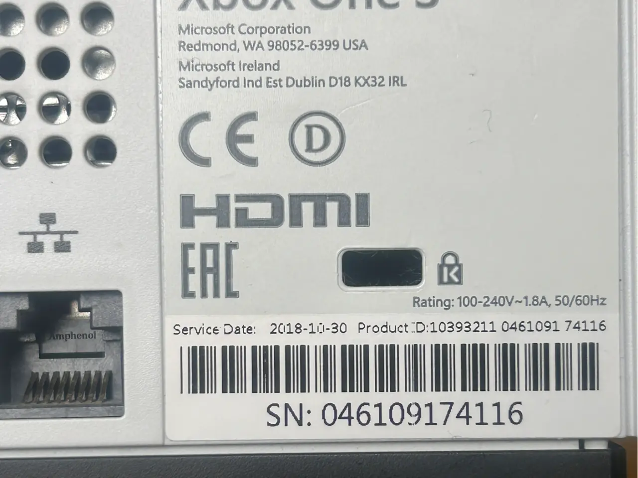 Billede 1 - Xbox one S