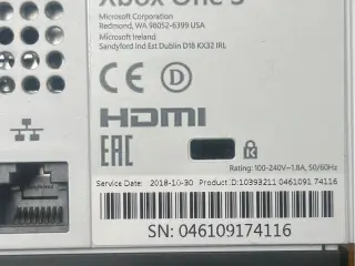 Xbox one S