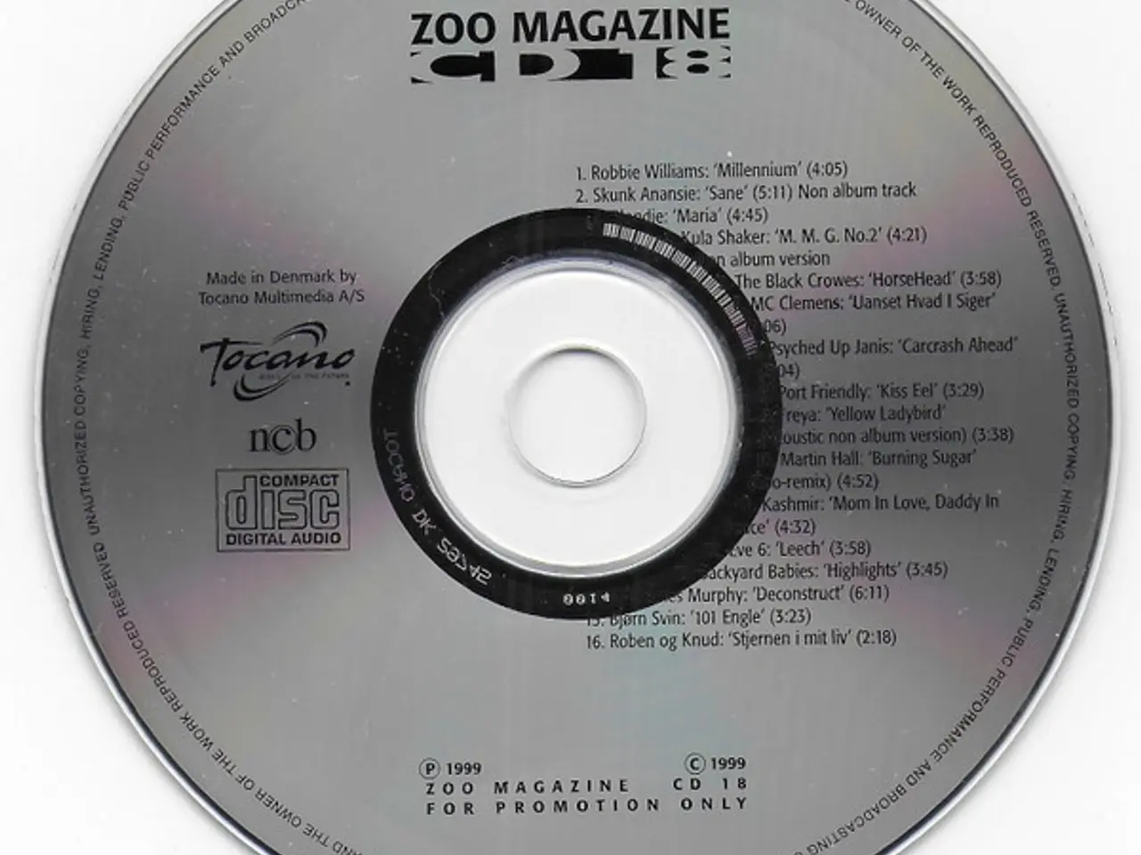 Billede 4 - Diverse kunstnere – Zoo Magazine CD Sampler… – CD