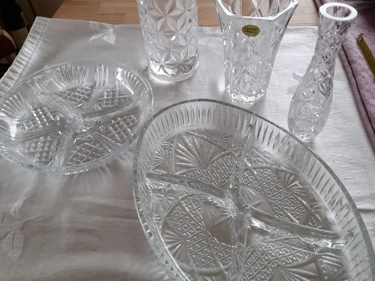 Billede 1 - Byd/ Krystal vase