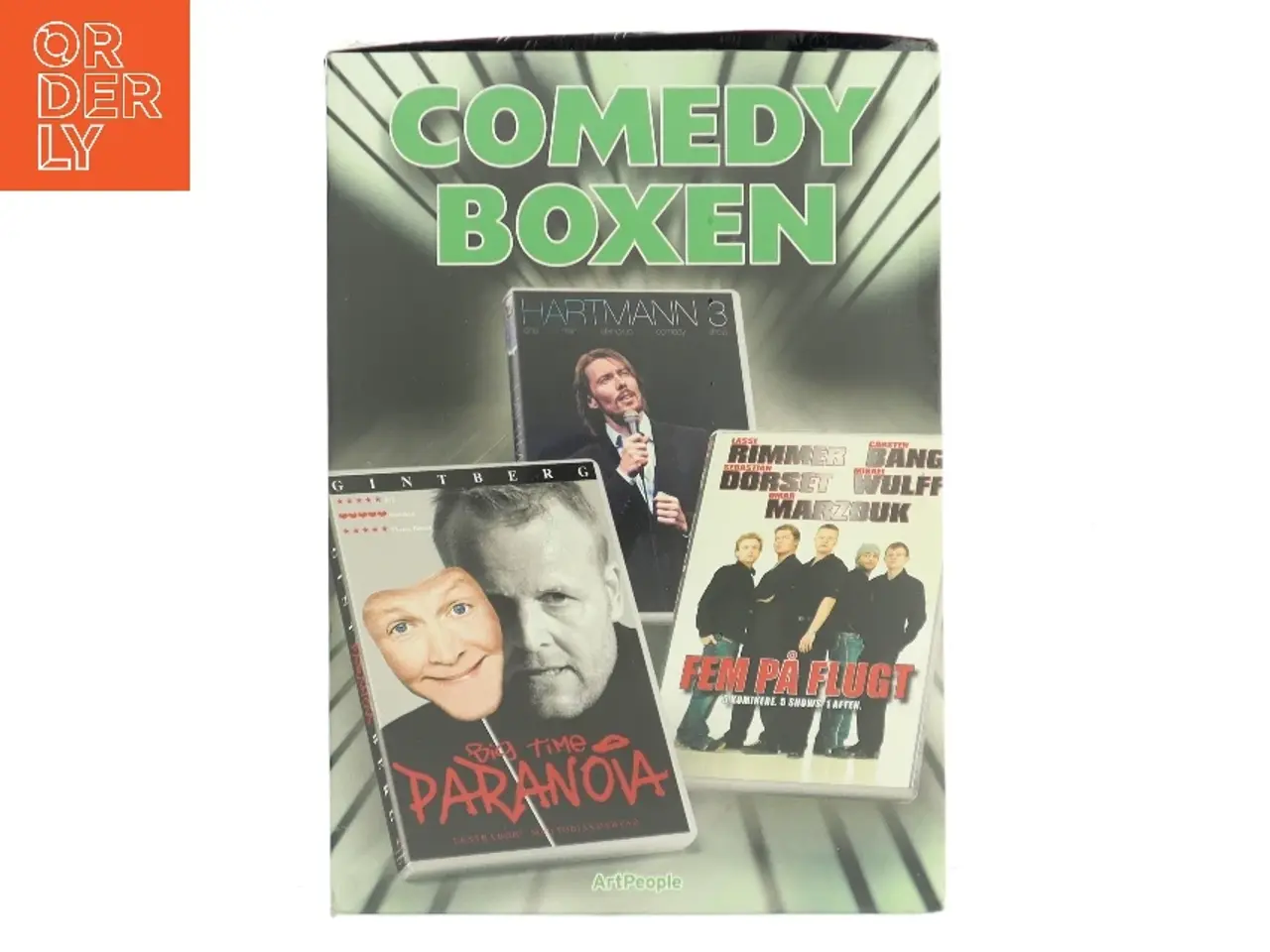Billede 1 - Gintberg / Hartmann/5 På Flugt med Jan Gintberg (DVD)