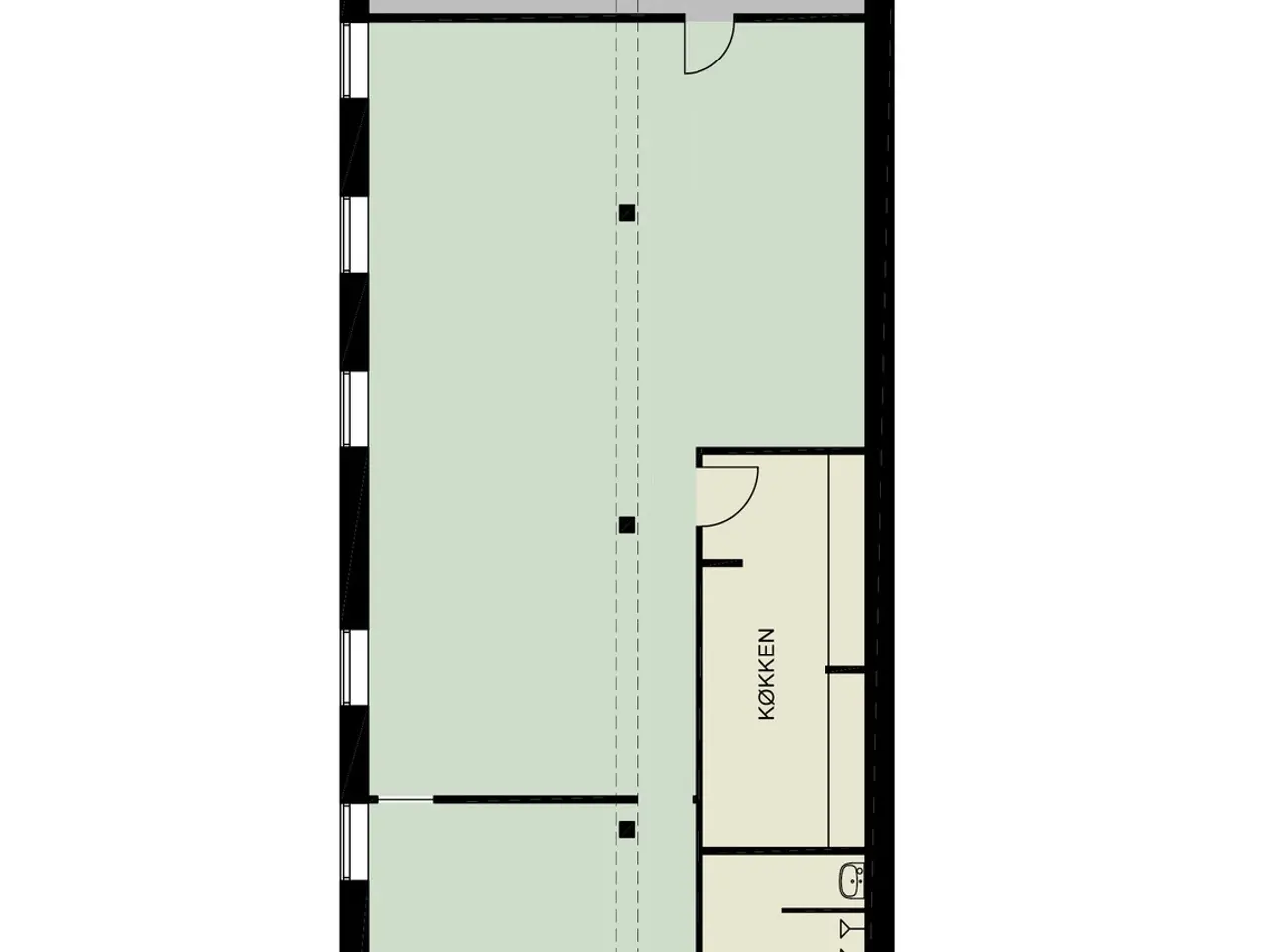 Billede 11 - Lager/showrooms lejemål på Aarhus Havn