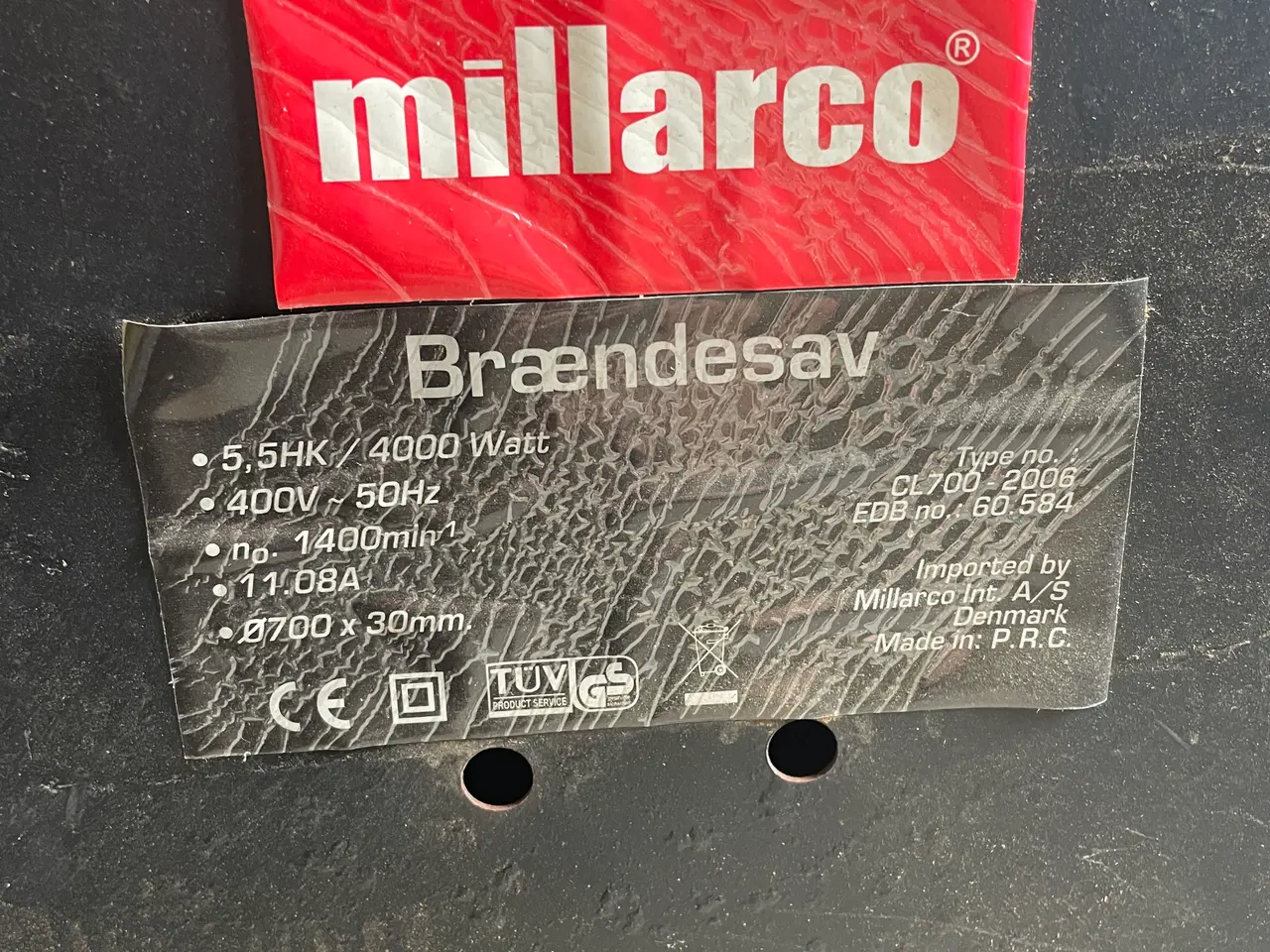 Billede 5 - Brændesav