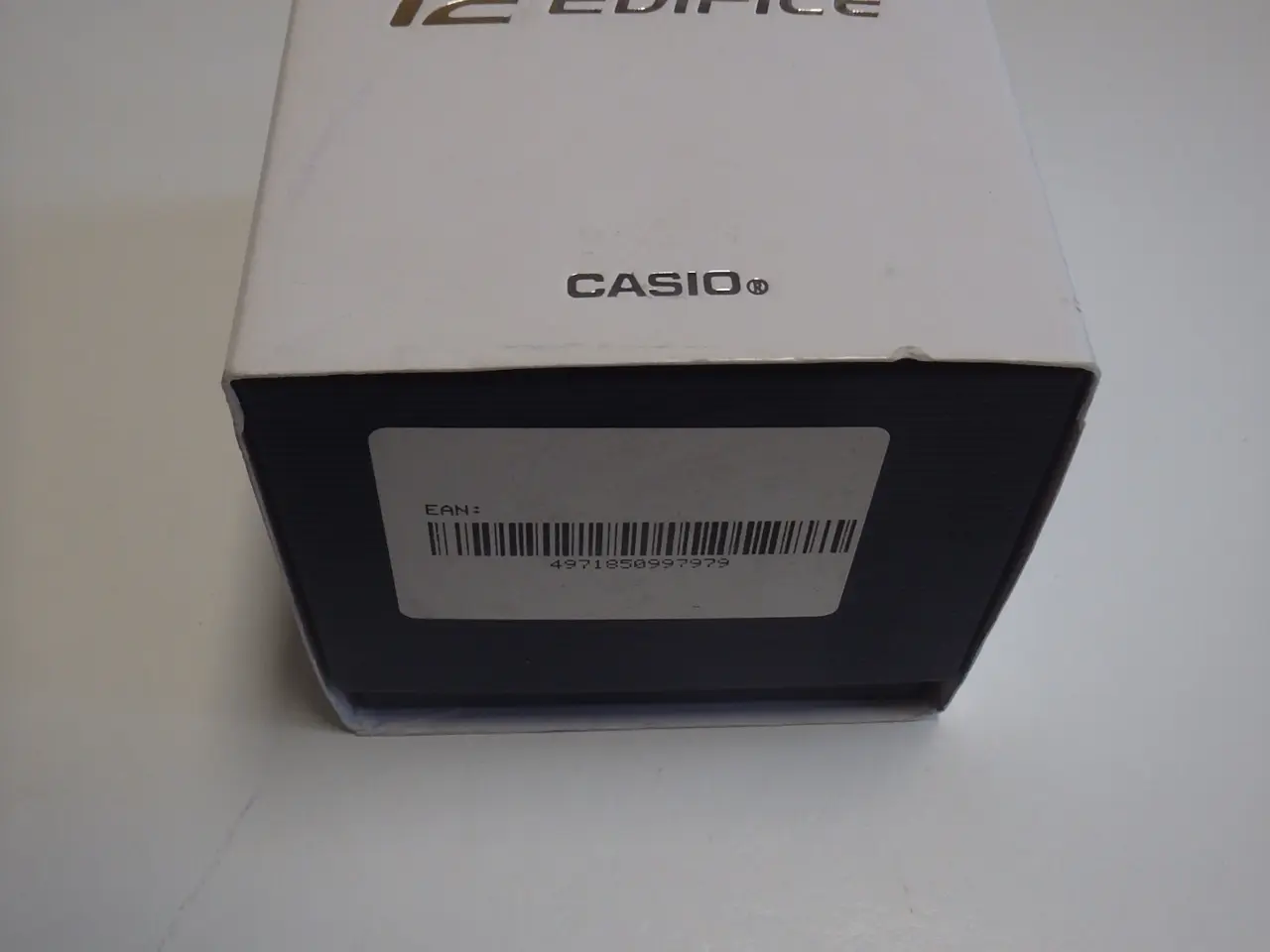 Billede 7 - Casio Edifice sort/blå/stål Kronograf Model 5345