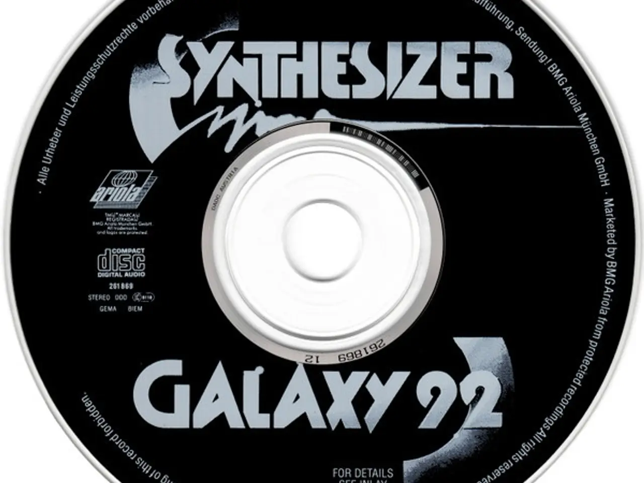 Billede 3 - Disaster Area – Synthesizer Galaxy '92 – CD