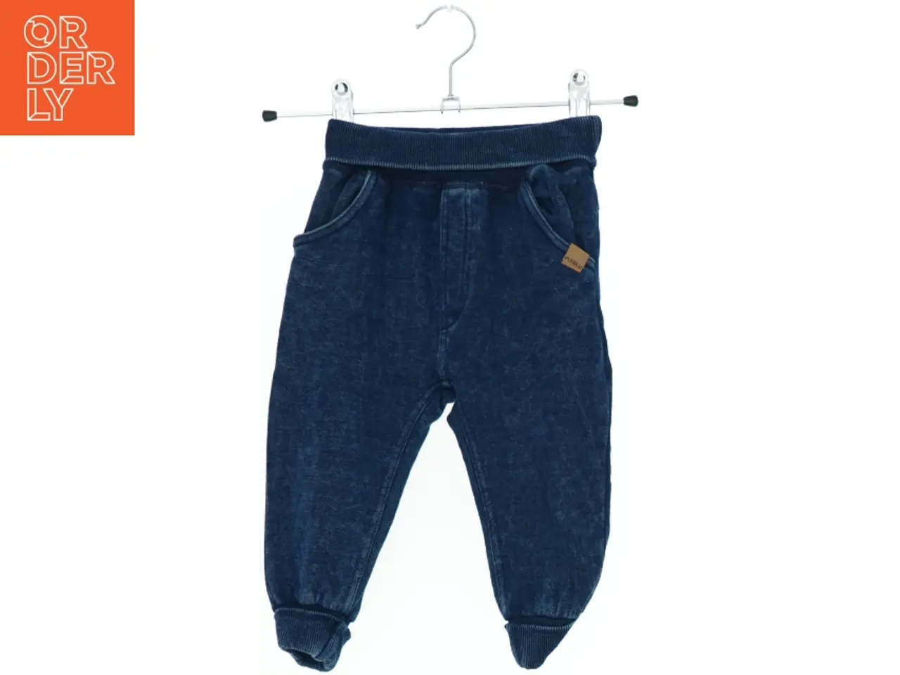 Billede 1 - Børnebukser i denimlook fra Pusblu (str. 74)