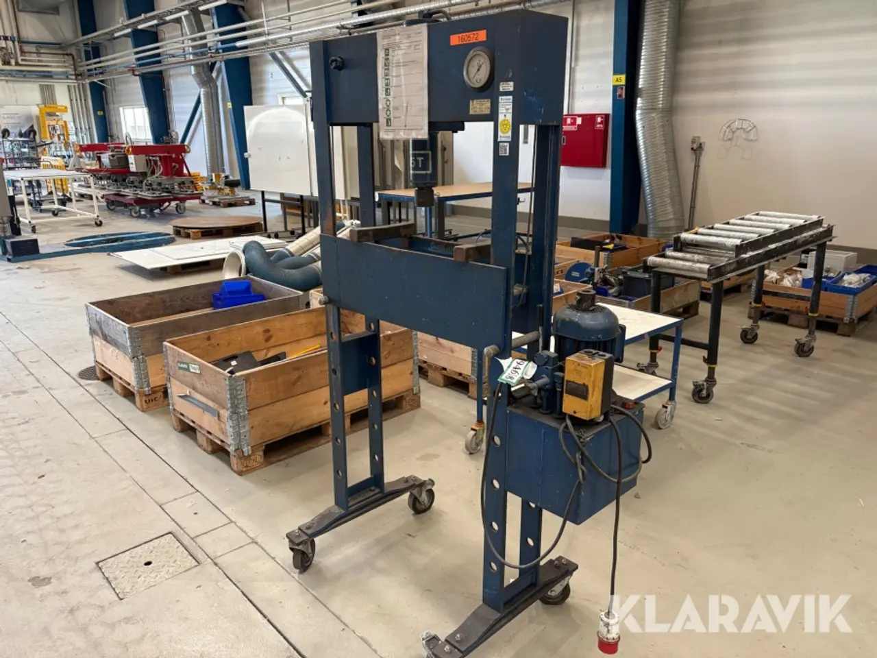 Billede 1 - Hydraulisk presse AC Hydraulic P25EH - 25t