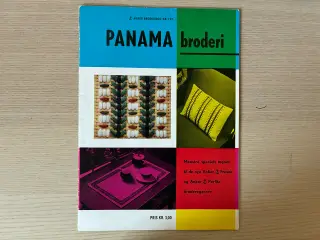 Panama broderi - Anker broderibog nr. 707