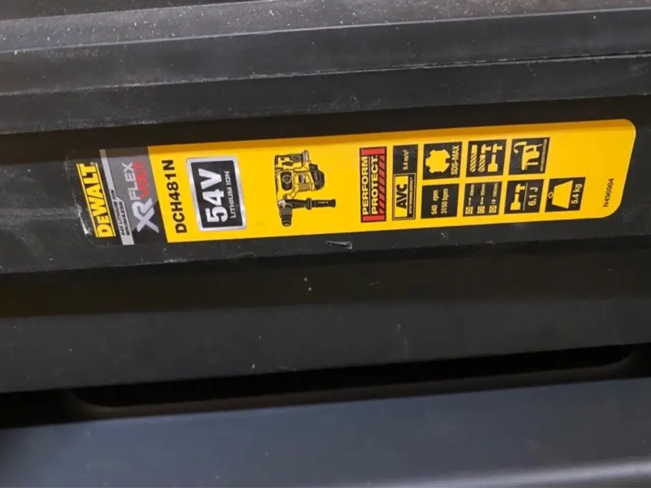 Billede 2 - UDLEJES - DeWalt flexvolt sds-max borehammer