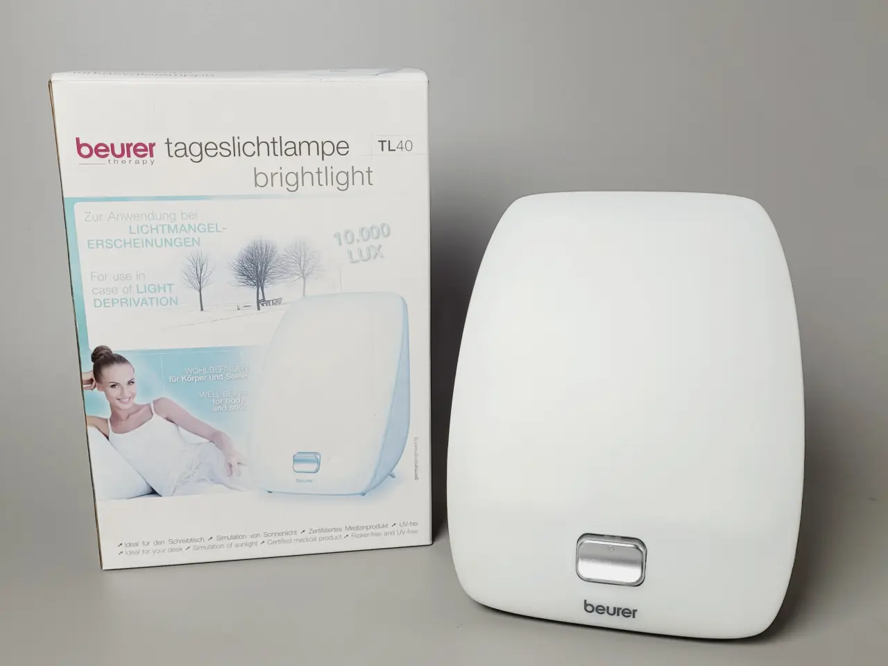Billede 1 - ⭐️- Effektiv Beurer TL40 Effektiv lysterapilampe