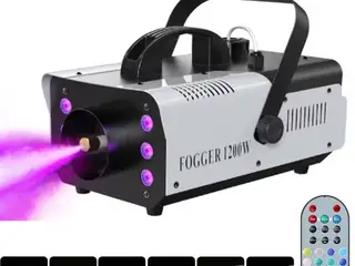 1200Watt røgmaskine - Led lys - Tilbud uge 24!