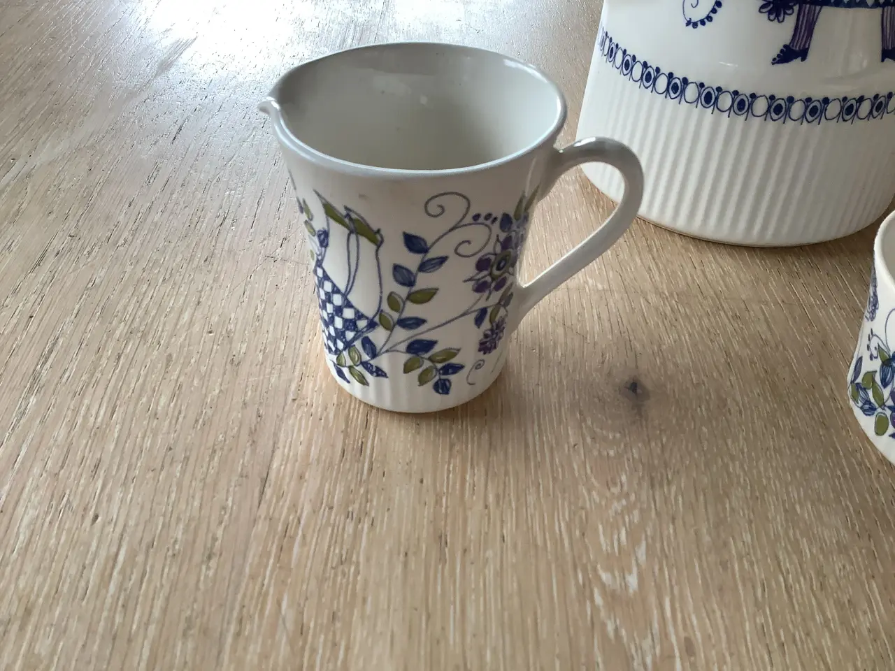 Billede 4 - Kande/sukkerskål og kande, Turi Design Håndmalet