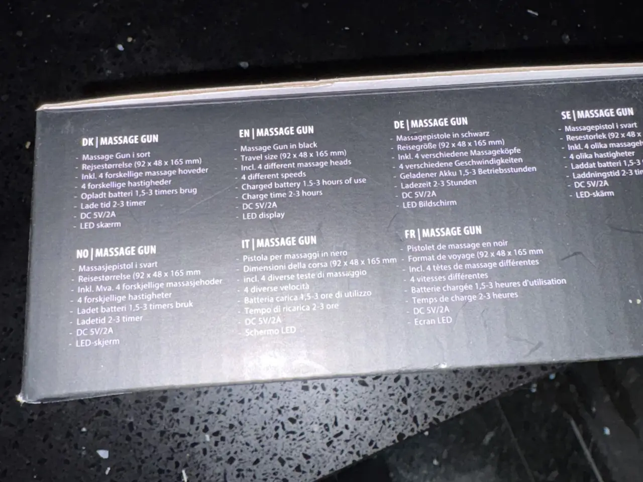 Billede 3 - NY Häws Massagepistol m/ 4 massagehoveder.