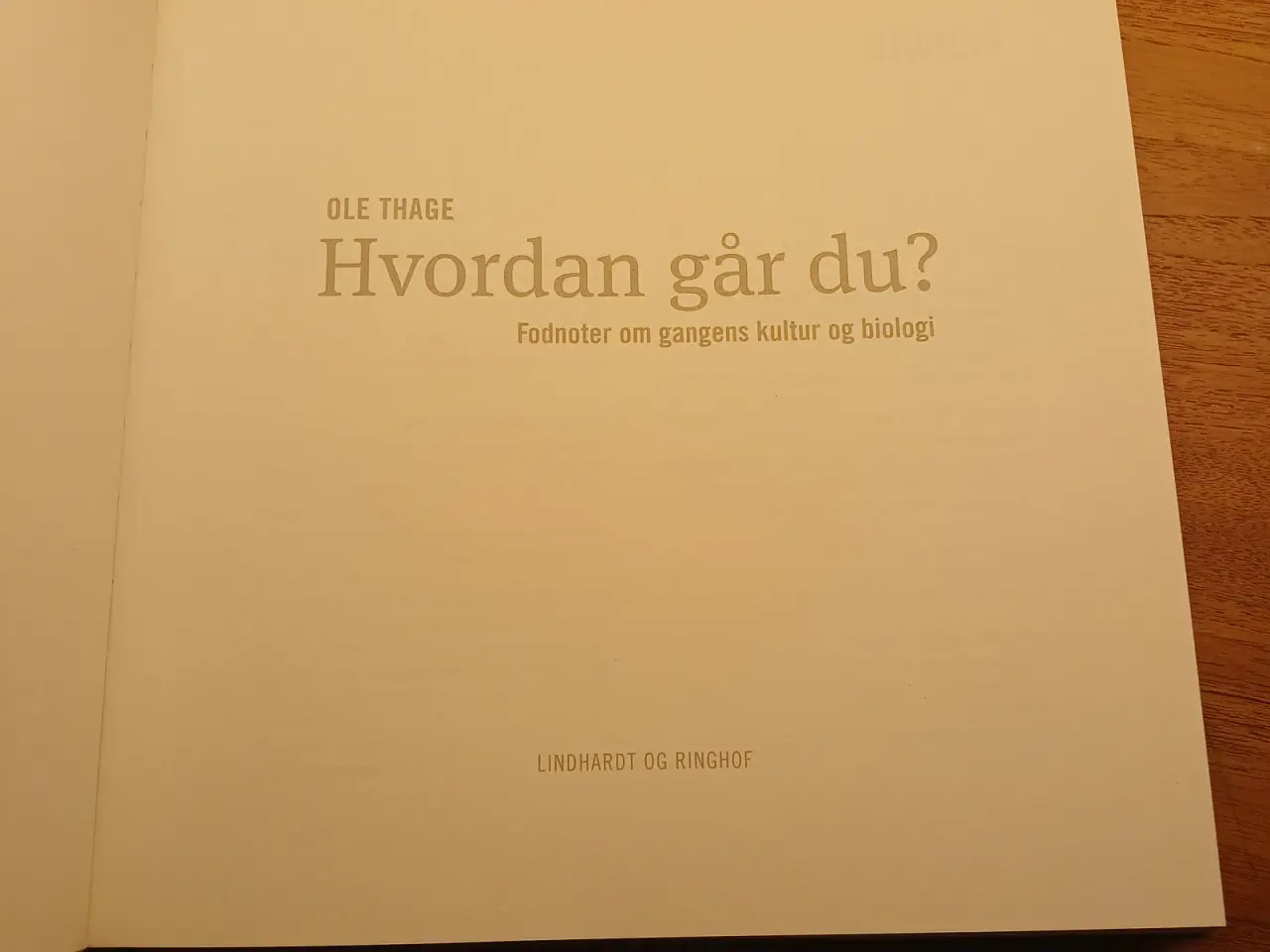 Billede 2 - Hvordan går det...Bog af Ole Thage