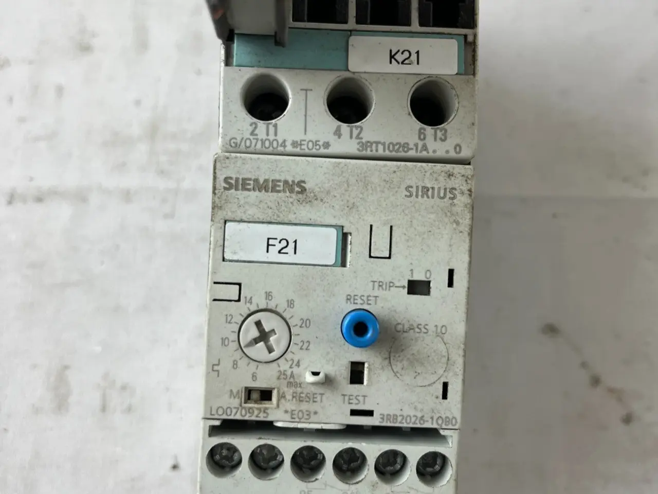 Billede 4 - Siemens Sirius 3RB2026-1QB0 Overload relæ + w/