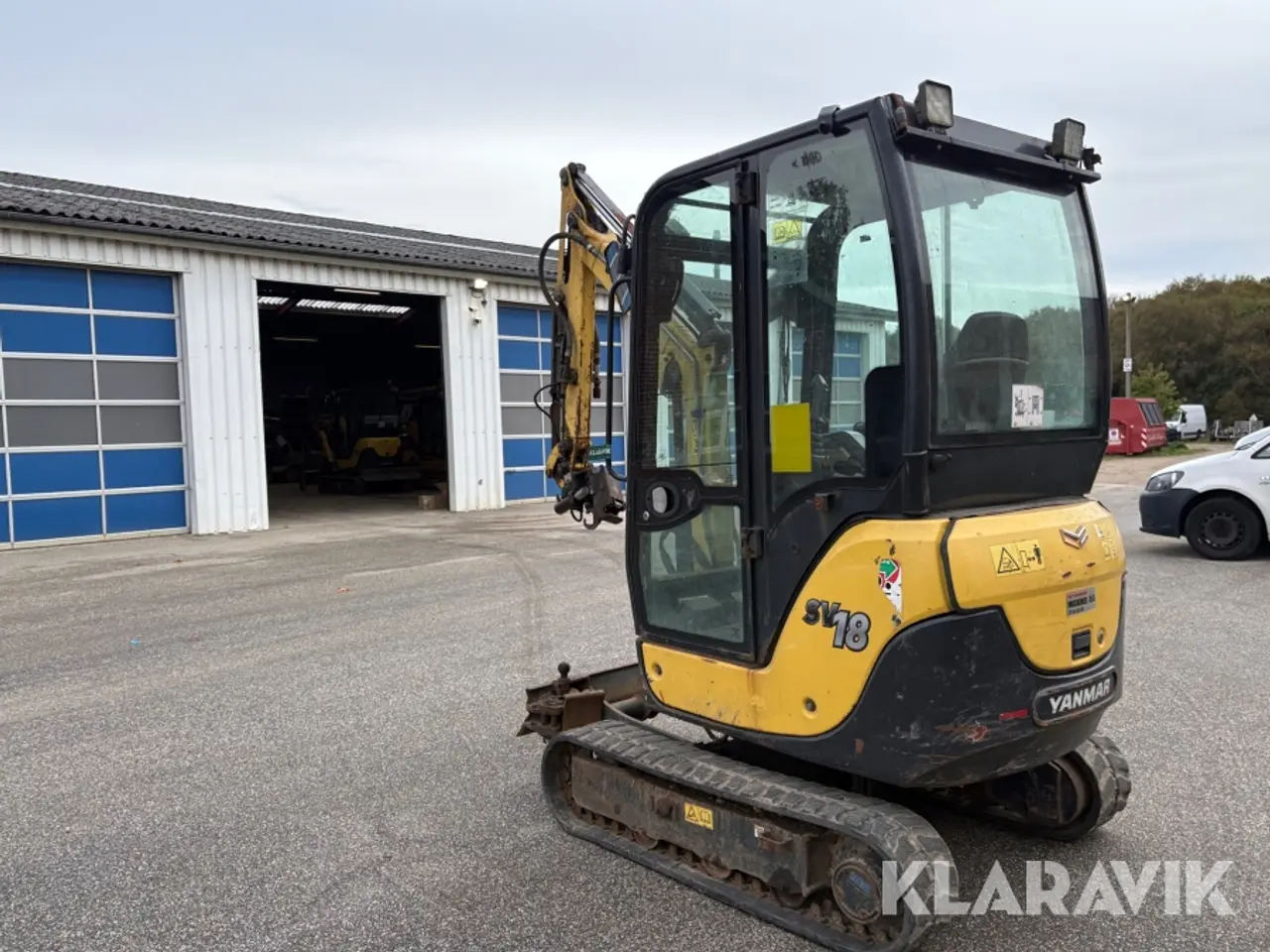 Billede 7 - Mini Gravemaskine Yanmar Sv18