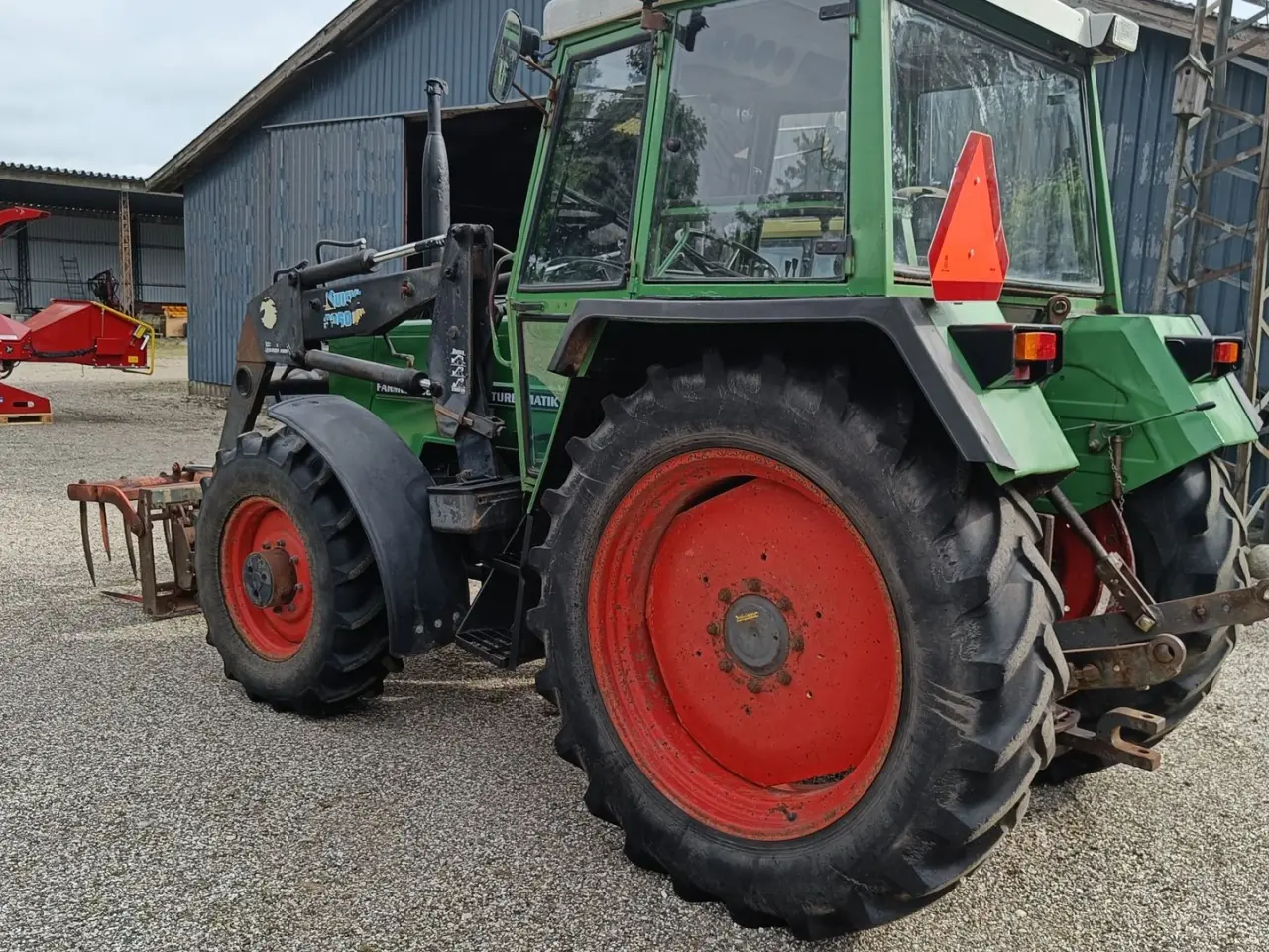 Billede 7 - Fendt 308 LSA med frontlæsser (momsfri)