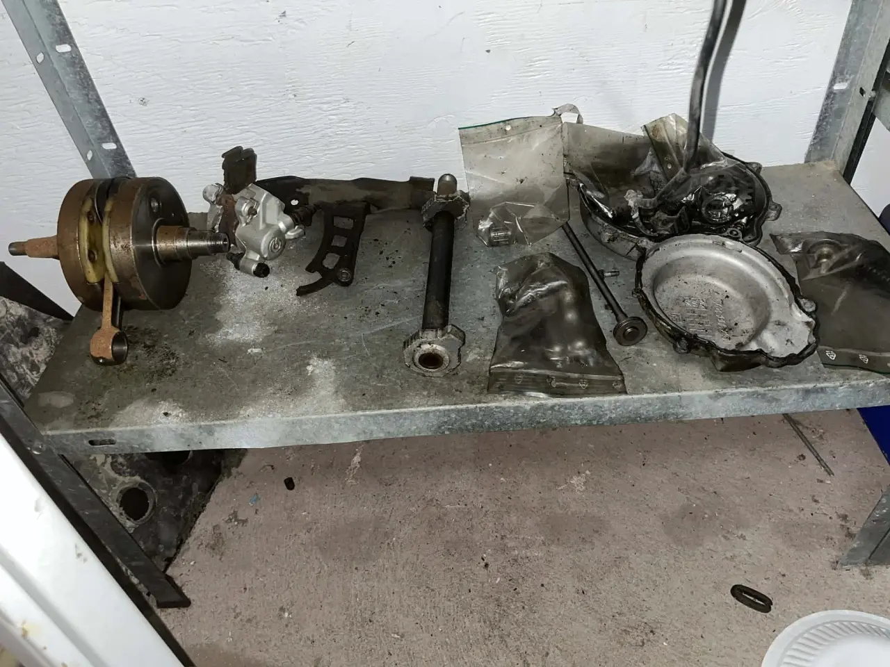 Billede 1 - KTM SX 250 årg. 2003 brugte reservedele