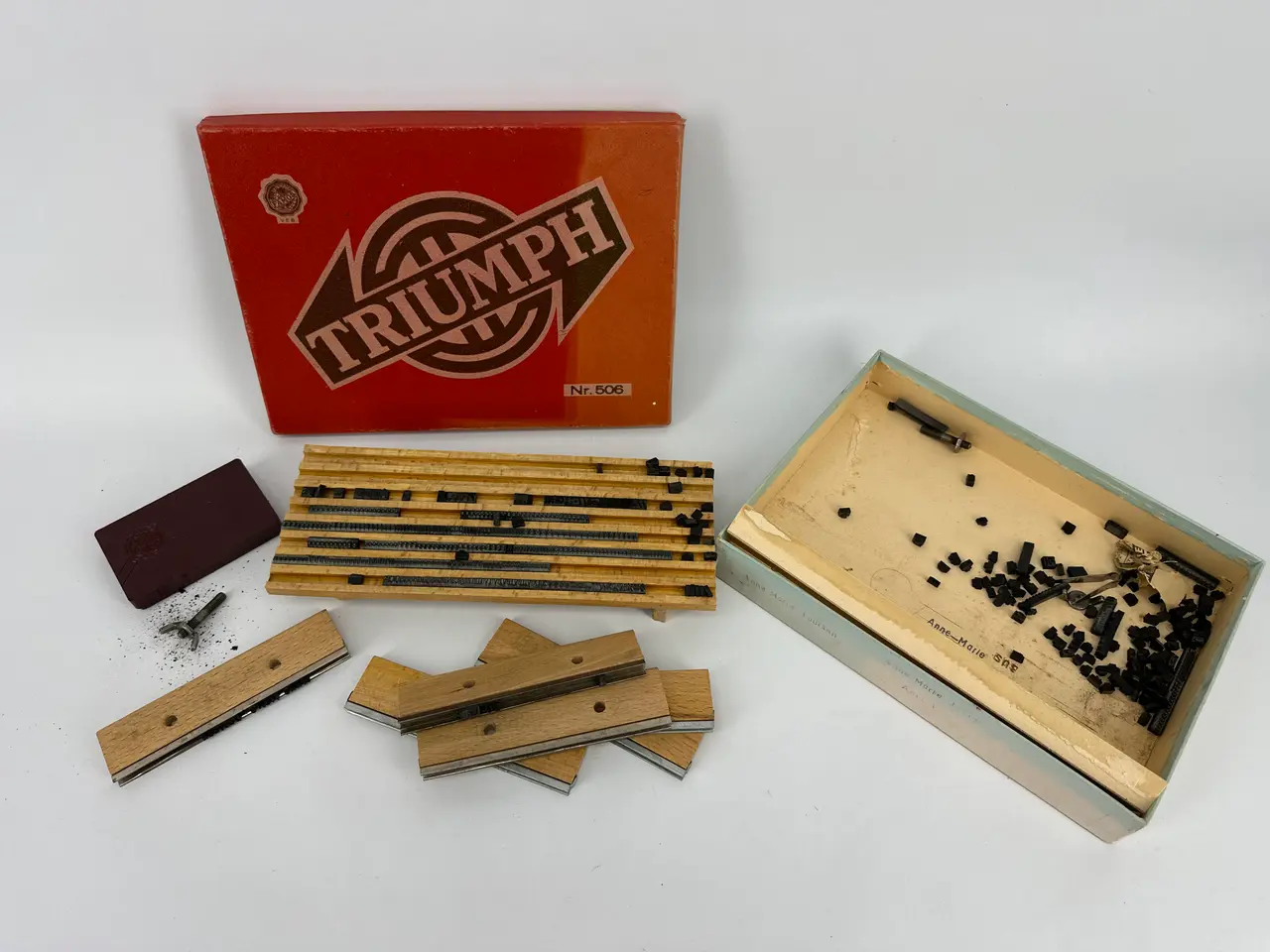 Billede 8 - TRIUMPH nr. 506, trykkersæt (retro)