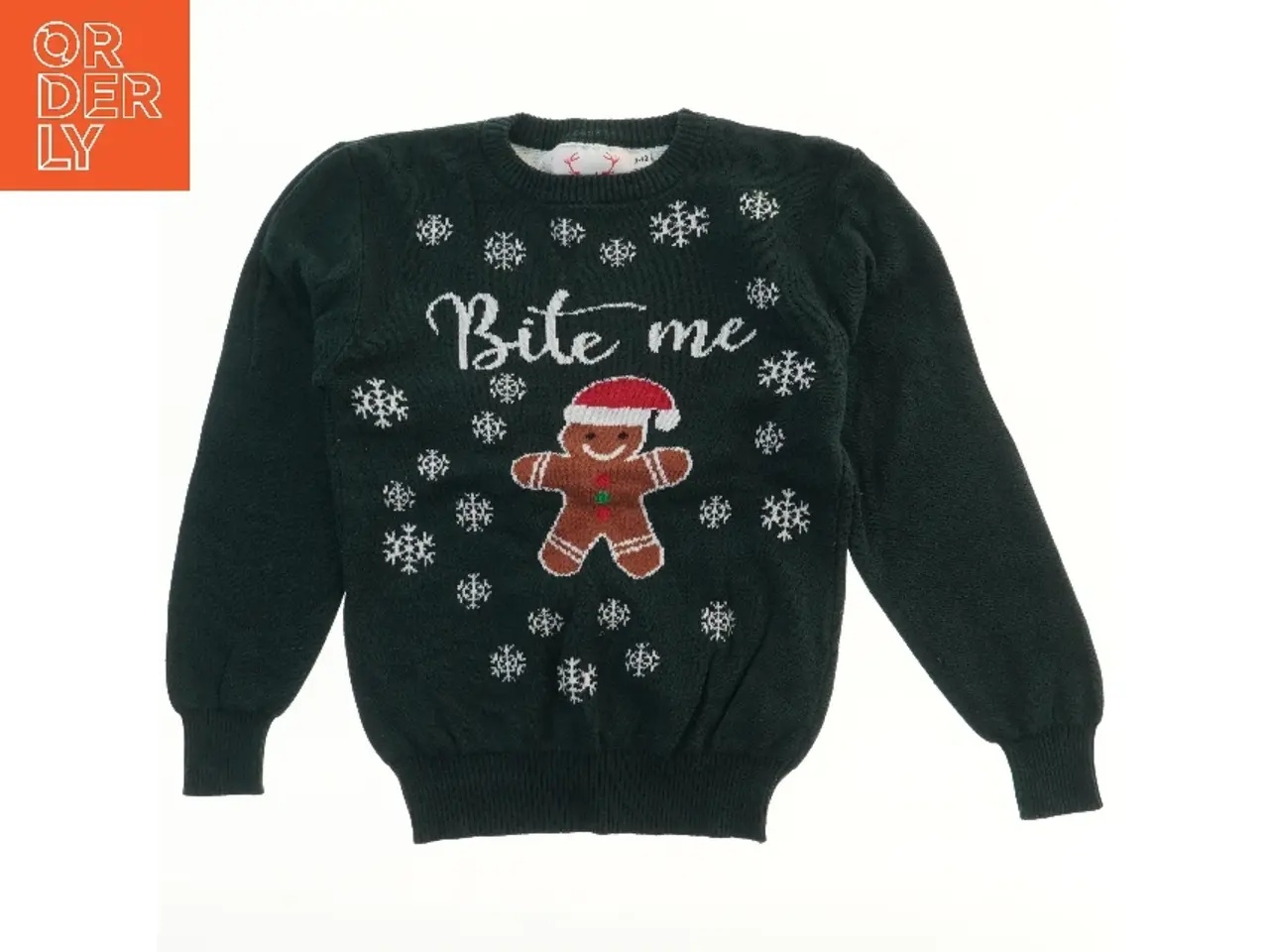 Billede 1 - Julesweater med tekst og motiver (str. 140)