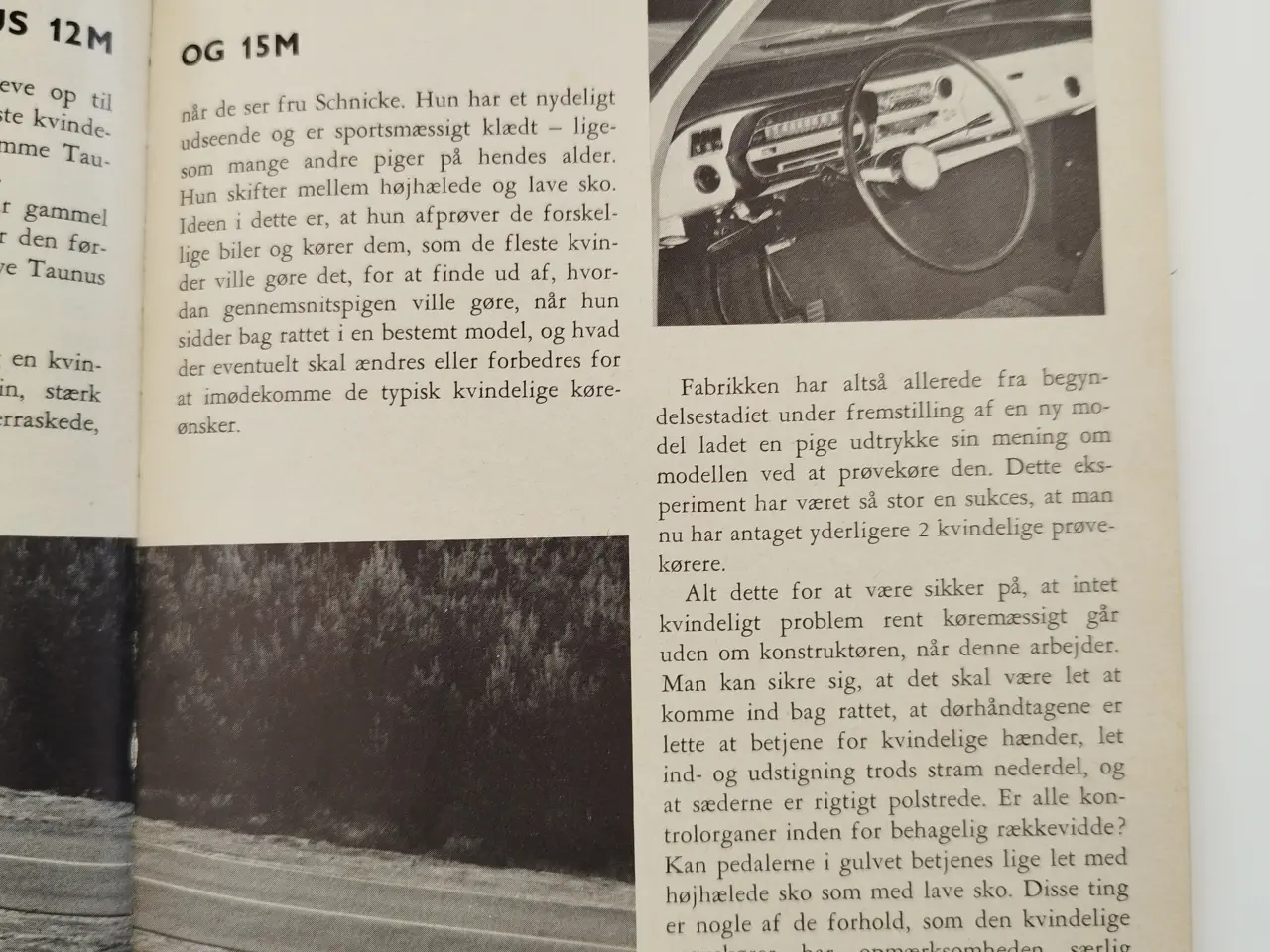 Billede 2 - Populært Mekanik. Taunus M 12 og 15 M